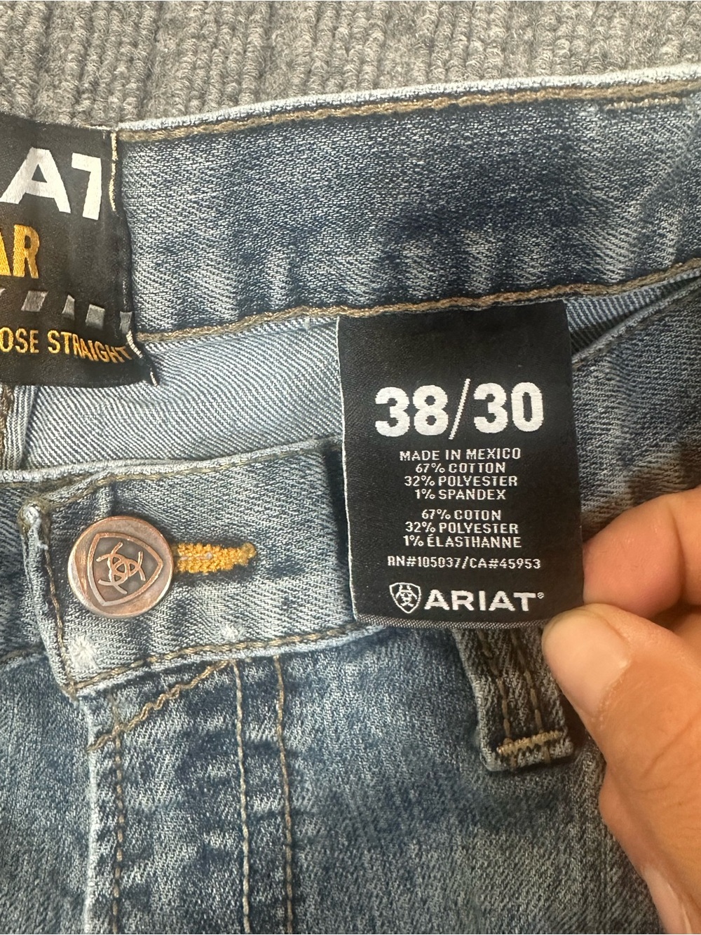 Ariat Rebar M3 38x30 - Picture 5 of 8